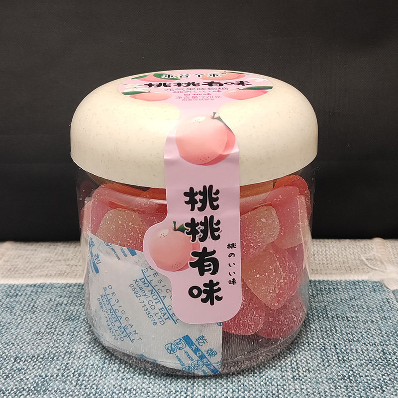 国产米谷丫米元气果味软糖220g罐装葡萄味/草莓味/白桃味/桔子味,淘宝优惠券,粉丝福利购,淘宝优惠卷