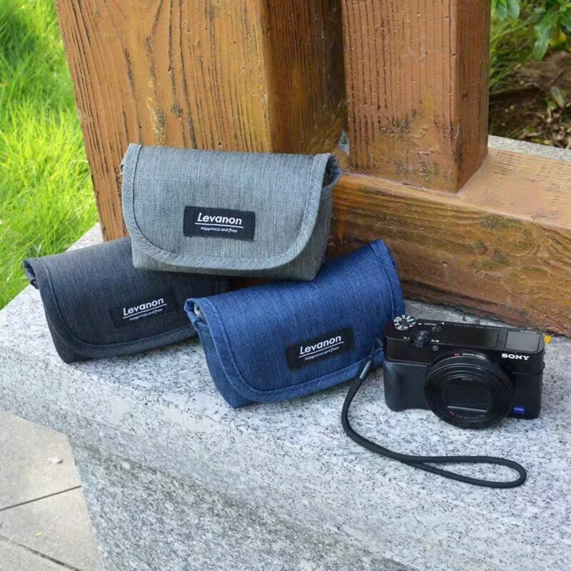 G7X3相机包SX740收纳袋zv1黑卡RX100m7理光GR3GR2富士x70 - 图0