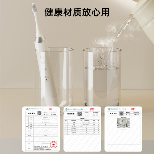 卫生间牙刷置物架免打孔壁挂式漱口杯牙膏电动刷牙杯挂架收纳架Y - 图3