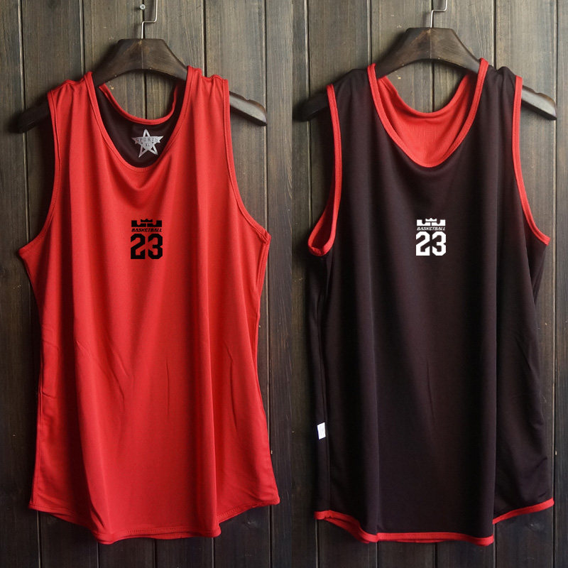 23号运动背心男子坎肩t恤美式圆领篮球训练比赛服速干衣透气健身,淘宝优惠券,粉丝福利购,淘宝优惠卷
