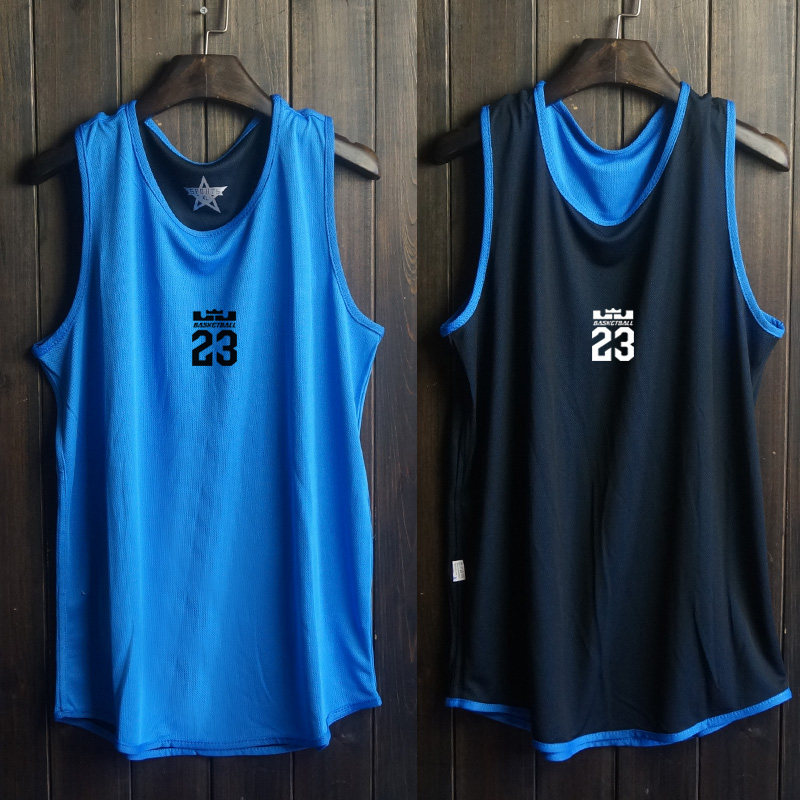 23号运动背心男子坎肩t恤美式圆领篮球训练比赛服速干衣透气健身,淘宝优惠券,粉丝福利购,淘宝优惠卷