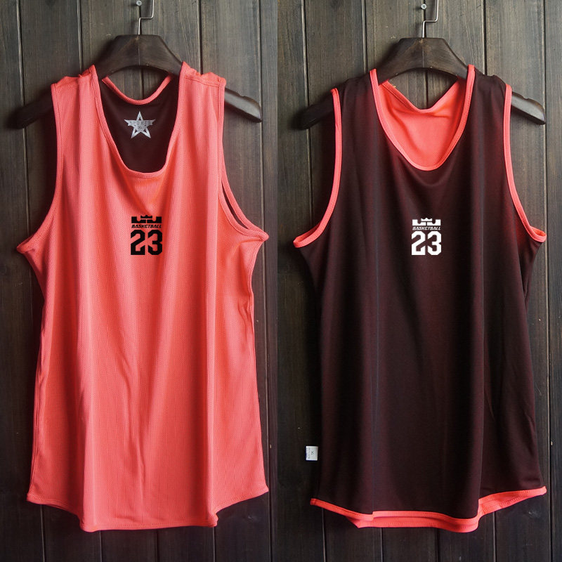 23号运动背心男子坎肩t恤美式圆领篮球训练比赛服速干衣透气健身,淘宝优惠券,粉丝福利购,淘宝优惠卷