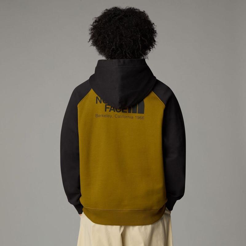 代购THE NORTH FACE北面男士卫衣保暖舒适棉质拼色日常户外外套 - 图1