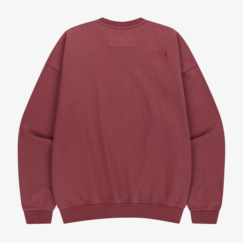 代购THE NORTH FACE北面男士卫衣保暖舒适棉质纯色日常休闲上装 - 图0