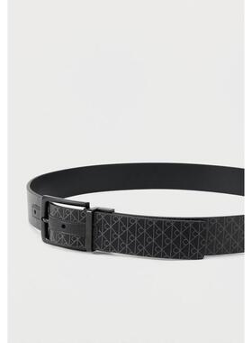 海外代购Calvin Klein/凯文克莱男士腰带可调节长度旋转扣头