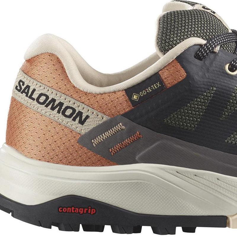 Salomon Outrise GTX 专柜防滑耐磨户外登山徒步鞋24热销海外购女 - 图0