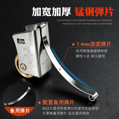老式推拉门滑轮 移门双排滑轮 浴室衣柜门双排凸轮厨房滚轮双轮子 - 图3
