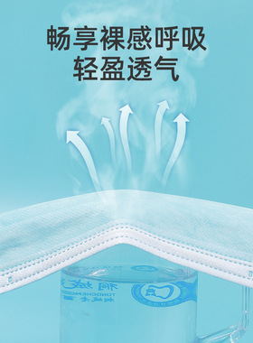 一次性口罩独立包装防尘透气含