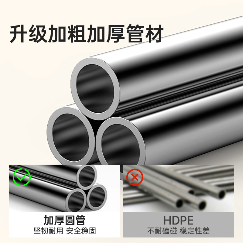 可移动衣帽架落地卧室家用多功能挂衣架房间衣架置物架一体晾衣架 - 图3