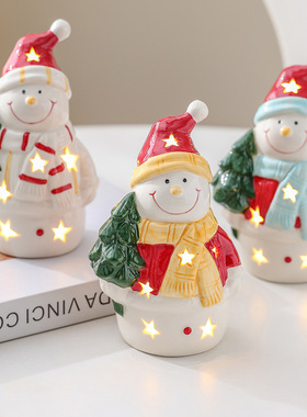 新款圣诞节装饰品圣诞树雪人