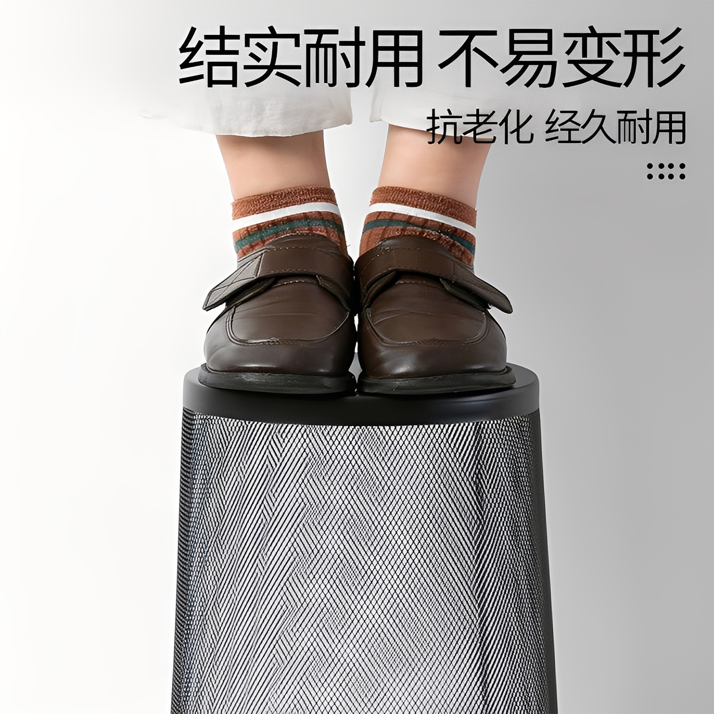 办公室商用垃圾桶卫生间厕所大纸篓家用分类铁网北欧大号客厅纸桶