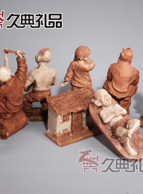特色民俗八大怪工艺品摆件