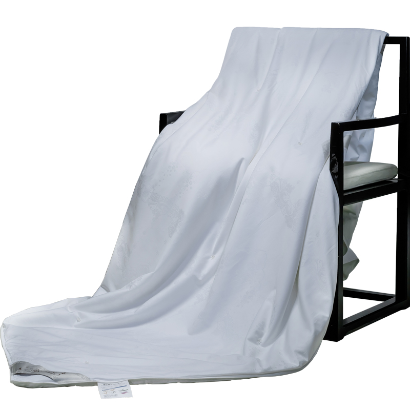 双宫100%桑蚕丝长丝秋冬四季被芯 欣恋家纺蚕丝被