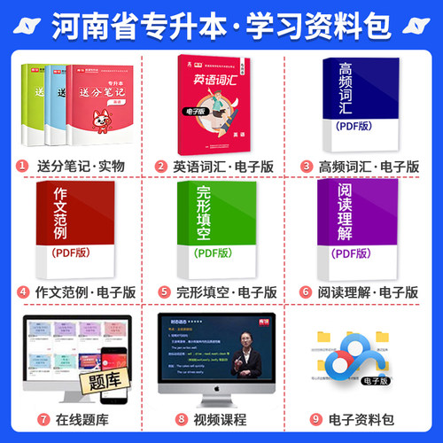 2027库课天一河南专升本考试教材英语管理学高数大学语文河南省统招生考试用书复习资料高等数学教育理论护理生理病理解剖词汇 - 图0
