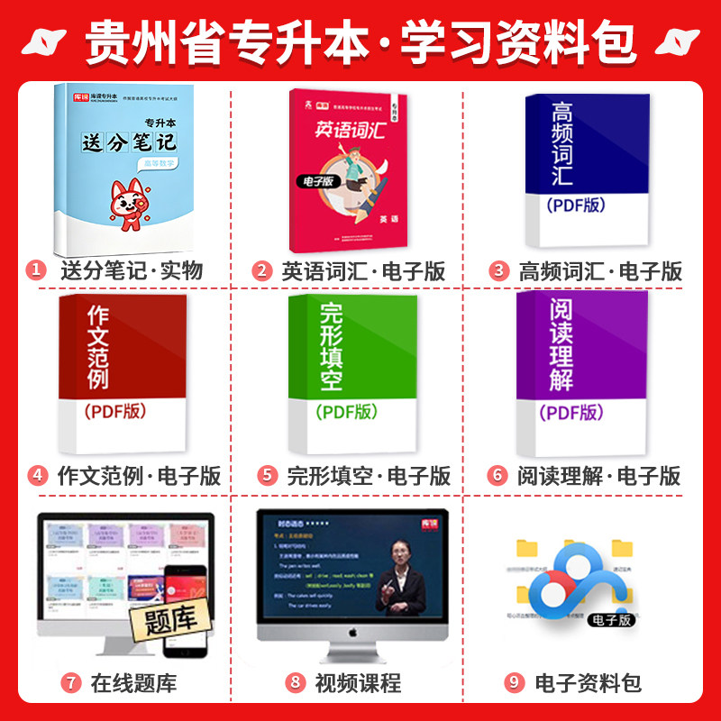 2027库课贵州省专升本高等数学考试理科专用教材普通高校专升本考试高等数学考试教材辅导资料新版题库贵州统招天一专升本题库