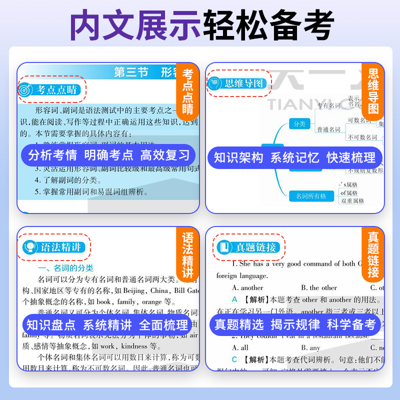 2024新版天一学士学位英语教材题库复习资料成人高考高等教育考试词汇专升本科山广东河南省江西湖北全国成考函授自考过包历年真题 - 图1