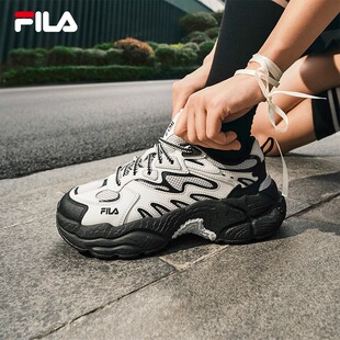 FILA斐乐女鞋2025秋季新款老爹鞋运动鞋厚底鞋子休闲鞋官方蕨草鞋