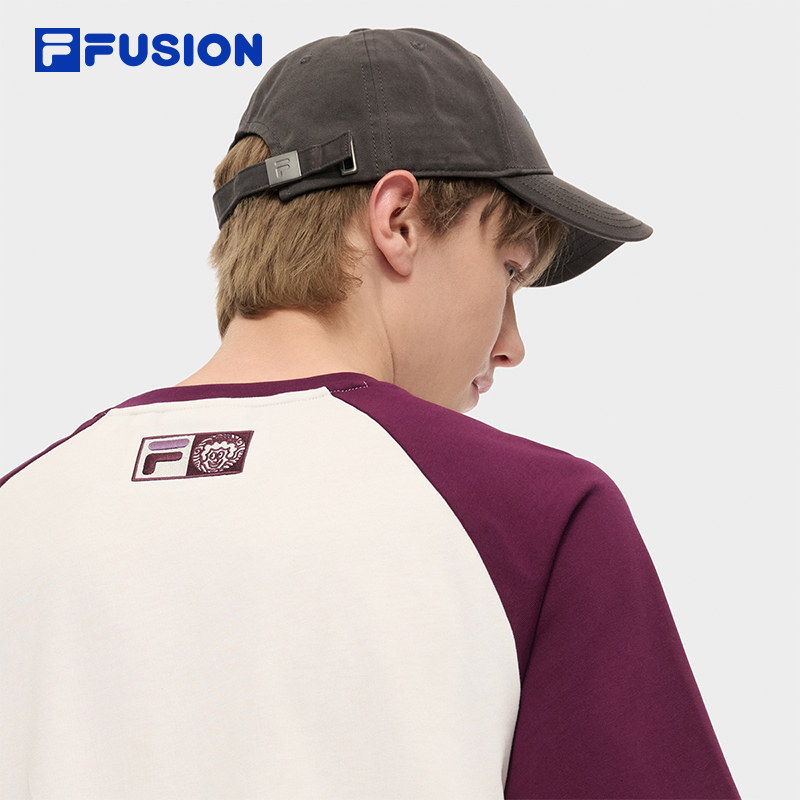 FILA FUSION斐乐潮牌情侣款棒球帽2025秋季新款涂鸦运动帽鸭舌帽,淘宝优惠券,粉丝福利购,淘宝优惠卷