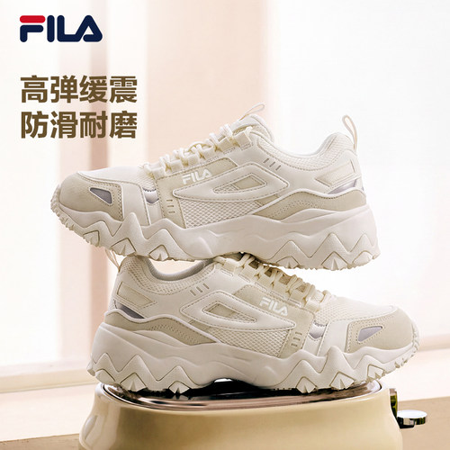斐乐欧客漫丨FILA老爹鞋女鞋26秋季厚底增高缓震运动鞋轻便休闲鞋 - 图2