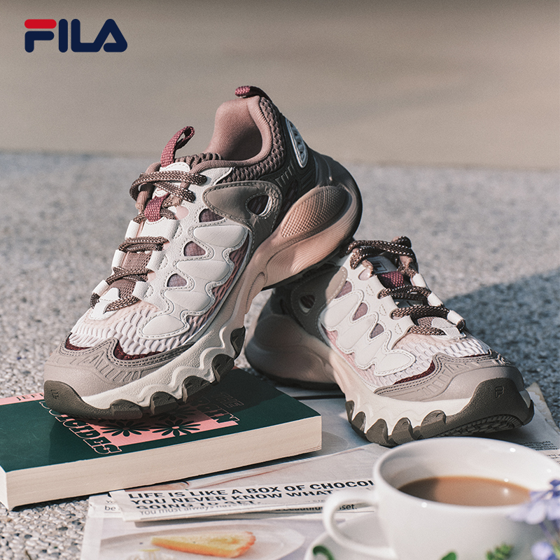 FILA斐乐蘑菇鞋女鞋2025秋新款官方情侣鞋子厚底老爹鞋休闲鞋男鞋 - 图3