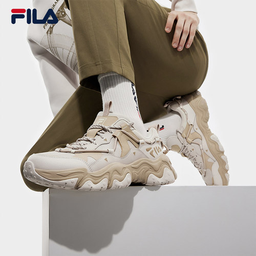 【杨幂同款】FILA斐乐官方运动鞋女鞋秋季猫爪鞋5代休闲鞋老爹鞋 - 图2