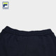 FILA official women's knitted trousers 2025 winter new tennis sports basic plus velvet straight pants