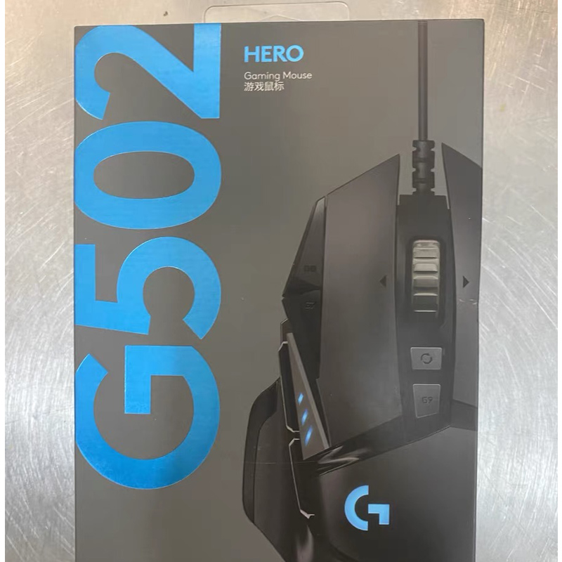 罗技g502游戏鼠标有线502主宰者hero电竞专用lol吃鸡KDA CF宏配重-图1