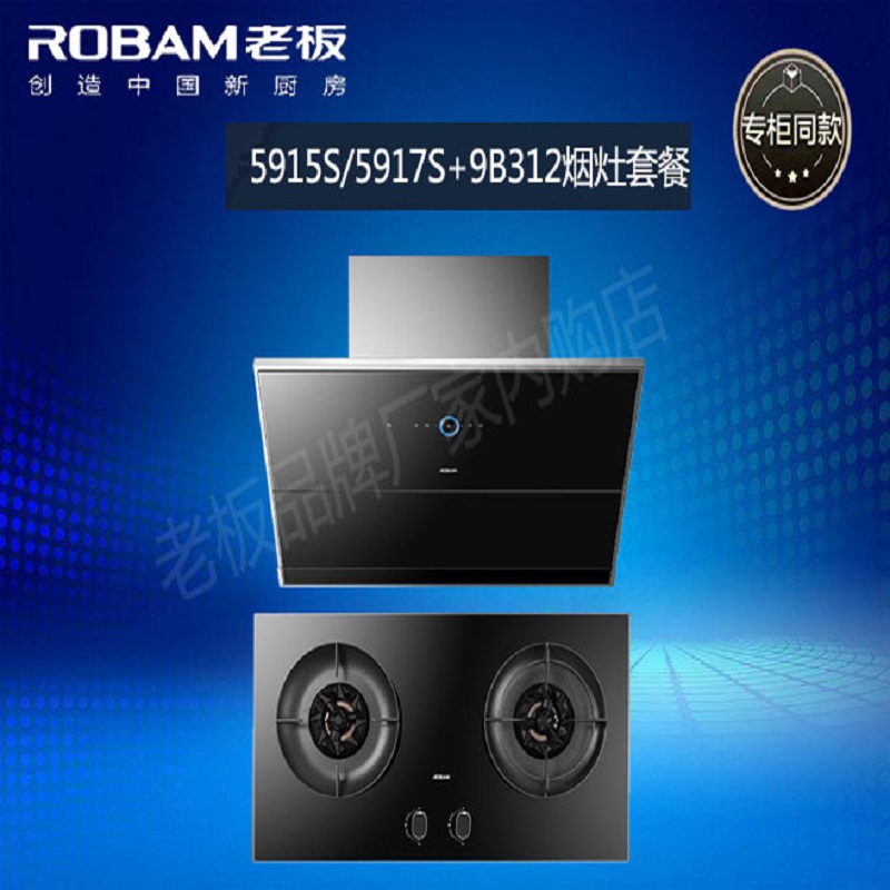 Robam/老板 CXW-260-5915S/5917S+9B515/9B511/9B315烟灶套餐正品 - 图3