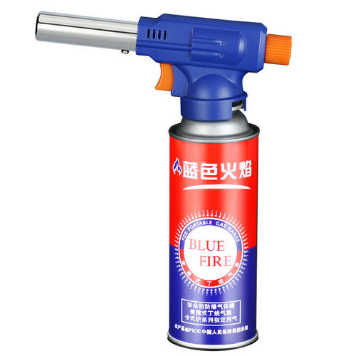 便携式喷枪头卡式气喷火枪烧猪毛烧肉皮神器家用手持点火器气罐枪 - 图3