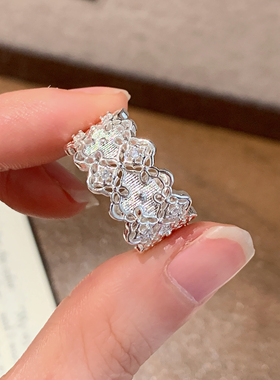 开口戒指可调节2026新款闺蜜礼物指环小众设计学生党配饰高级感