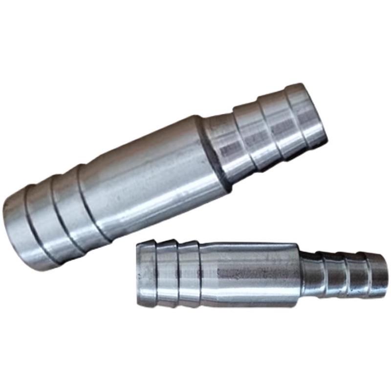 304不锈钢变径宝塔接头异径直通皮接插水管软皮管大小头双头皮接 - 图2