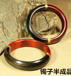红木镯子料半加工小料手镯链接