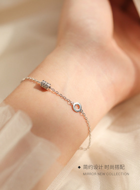 简约亮晶晶圆柱女时尚圆环