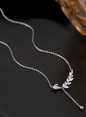 其他925银纯银十字链女新颖