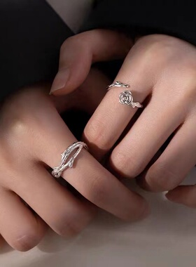 其他女925银韩版个性戒指