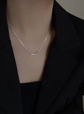 其他925银纯银O字链女时尚