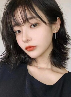925纯银几何高级感耳线2026年新款潮耳环小众夏季耳饰女