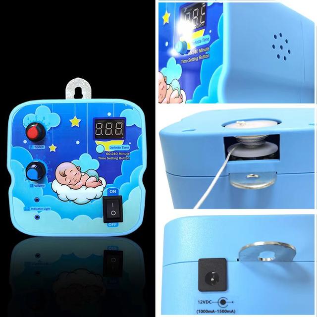 Baby electric cradle controller, electric rocker, baby electronic cradle electric swing, automatic up and down rocking