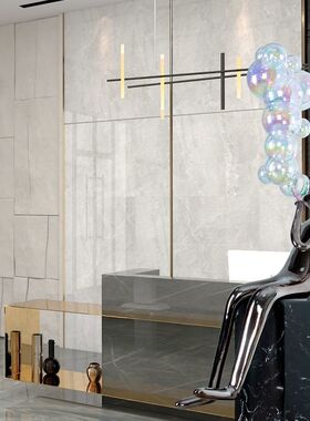 现代卡通软装吹泡泡人物创意雕塑玻璃钢新居乔迁客厅灯饰装修摆件