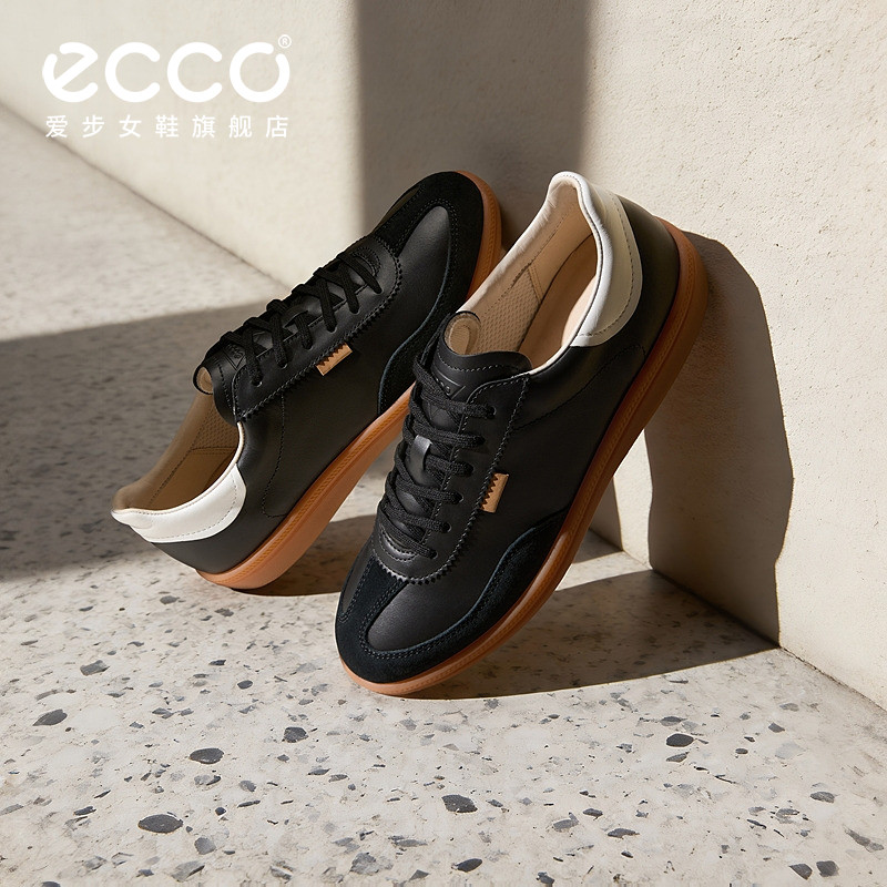 ECCO爱步女款板鞋 新款薄底阿甘德训鞋休闲鞋平底鞋 柔酷235813,淘宝优惠券,粉丝福利购,淘宝优惠卷