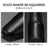 [Предварительная продажа] Женские ботинки ECCO Chelsea, осенне-зимние толстые короткие ботинки на высоком каблуке, узкие ботинки, корректирующие фигуру 282683