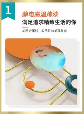 创意免打孔玄关挂钩进门墙上收纳装饰轻奢入户门后衣帽钩挂衣服架