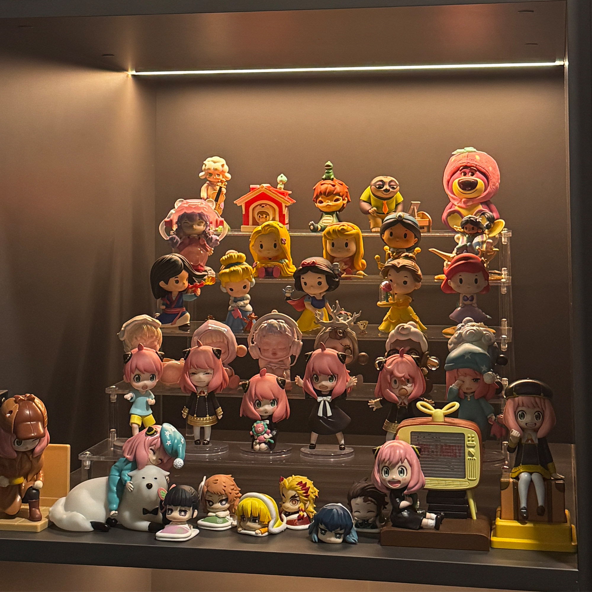 加高亚克力阶梯展示架盲盒手办置物架泡泡玛特收纳定制多层陈列架,淘宝优惠券,粉丝福利购,淘宝优惠卷