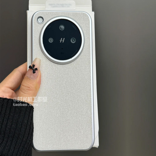17亚麻布纹防指纹适用OPPOFindx8Ultra手机壳X9Pro纯色x8S+三包硬vivoX200磁吸小米14/15Ultra保护套男女磨砂 - 图1