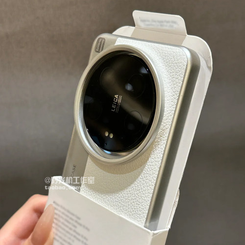 X300新款荔枝纹拼接相机壳适用vivoX200s手机壳X200Promini保护套小米15Ultra抗指纹14硬壳镜头加高17U男女款 - 图1