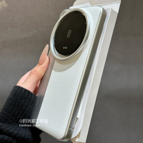 X300新款荔枝纹拼接相机壳适用vivoX200s手机壳X200Promini保护套小米15Ultra抗指纹14硬壳镜头加高17U男女款 - 图2