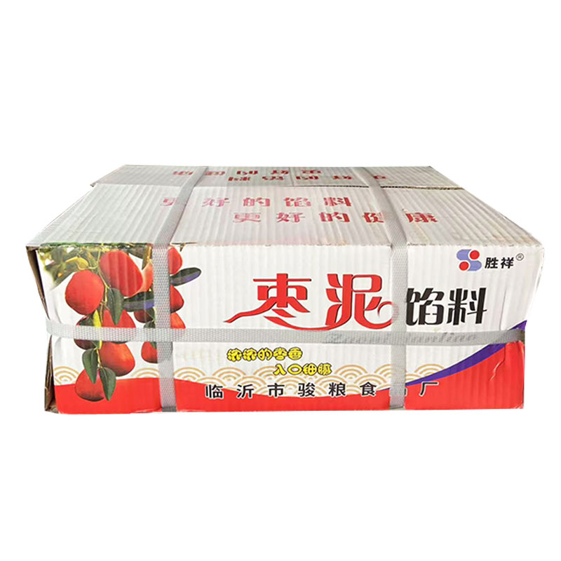 胜祥枣泥豆沙月饼面包点心馅料烘焙月饼原料 商用5kg每包15kg整箱 - 图0