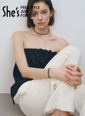 shes茜子优雅工艺珍珠项链