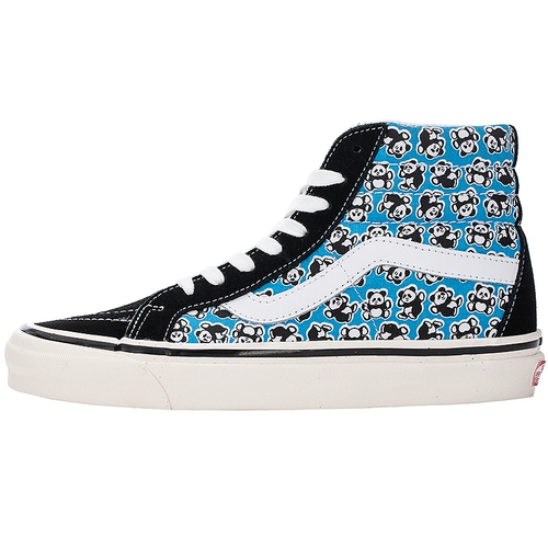 [VANS范斯SK8-Hi 38 DX安纳海姆高帮女鞋熊猫图案板鞋VN0A38GFXHI]