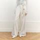 ແມ່ຍິງ Lace Casual Pants Lazy Style Pants ຂາກວ້າງ